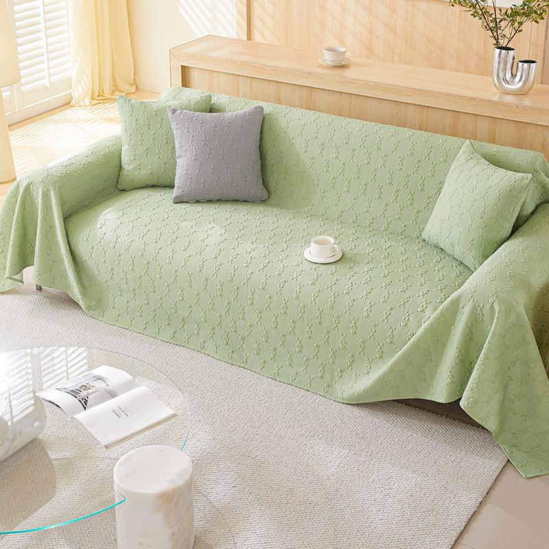 

Летний высококачественный чехол для дивана из ледяного шелка, полотенце, легкая роскошная подушка для дивана, нескользящий чехол для дивана, все включено 180*130cm