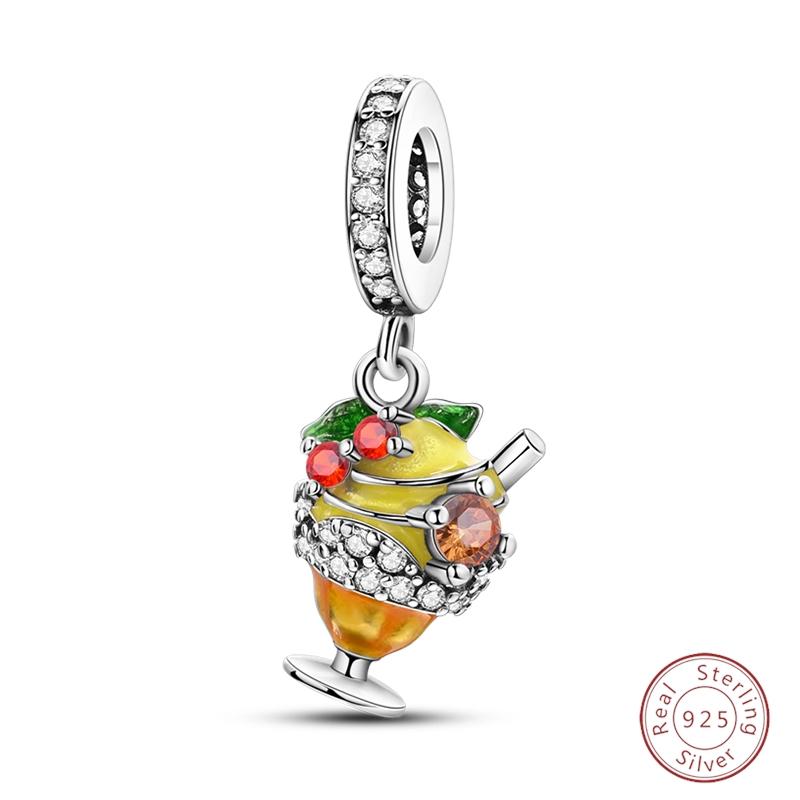 Sweety Copper Cake Poodle Crown Flowers Lover Luminous Charms Beads Fit 3Mm Bracelets Diy Fine Jewelry Making