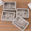 3Pcs Chic Bow Ribbon Korean Lace Desktop Organizer Iron Album Case Container  Cosmetic Container