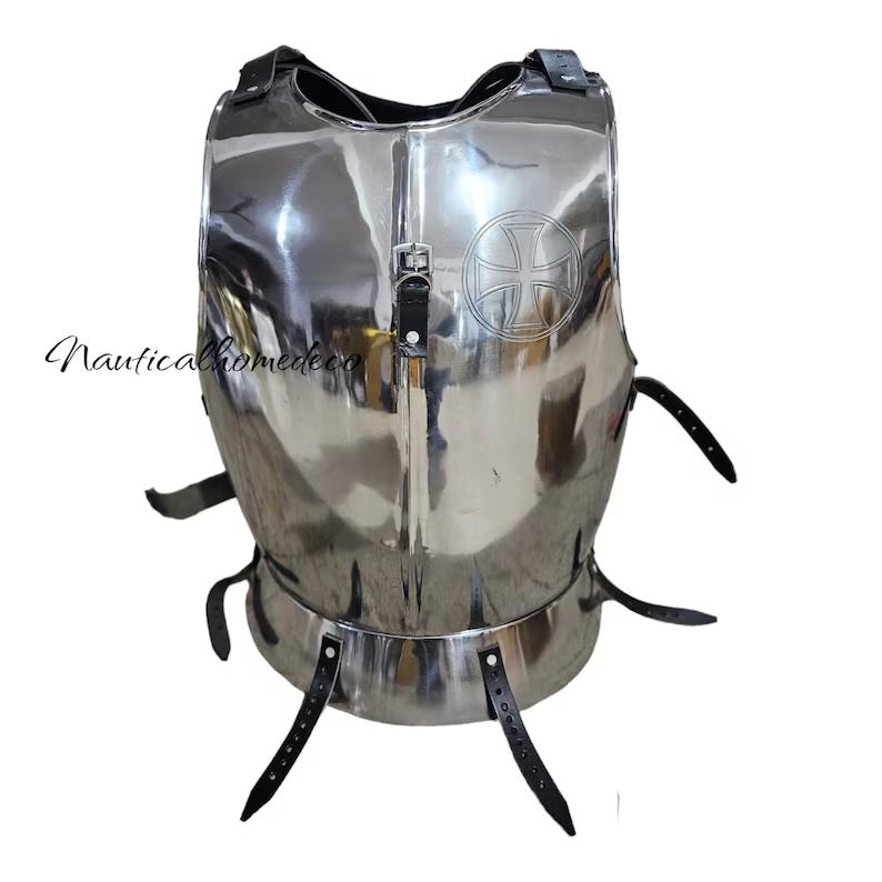 

Medieval Roman Cuirass Muscle Armor - Knight Armour for Cosplay срібний