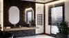 Luxrad Perseid Bathroom Radiator 798 X 430 Mm Matt Black Page.