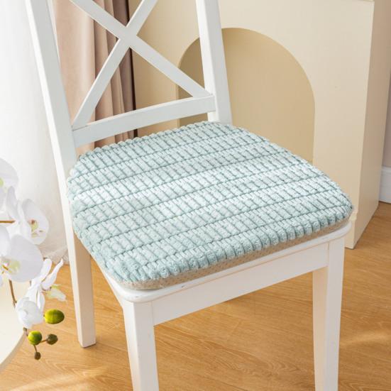 Winter Seat Cushion Stuffed Anti-slip Bottom Quick Rebound Pressure Relief Seat Pad