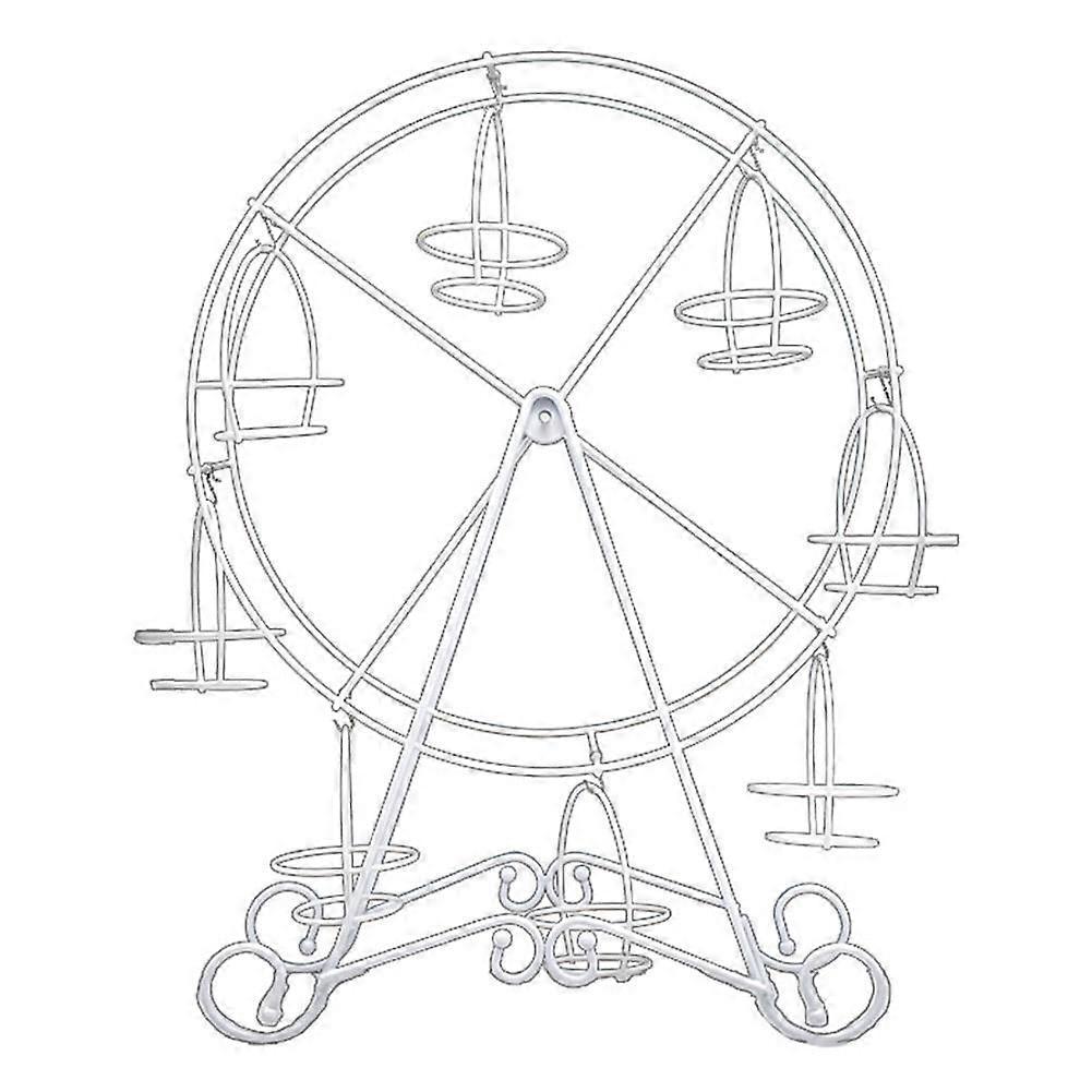 Charmed Ferris Wheel Cupcake Stand 8 Cupcakes Display Stand for Carnival and Circus Theme Party