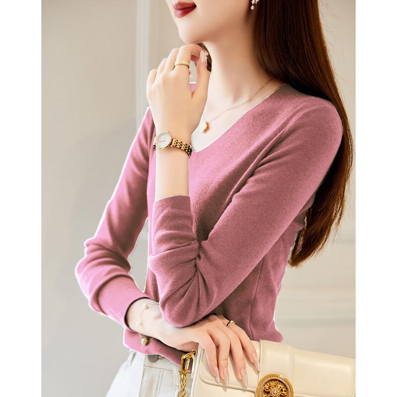 Demana Women's Relaxed Fit V-Neck Knit Top