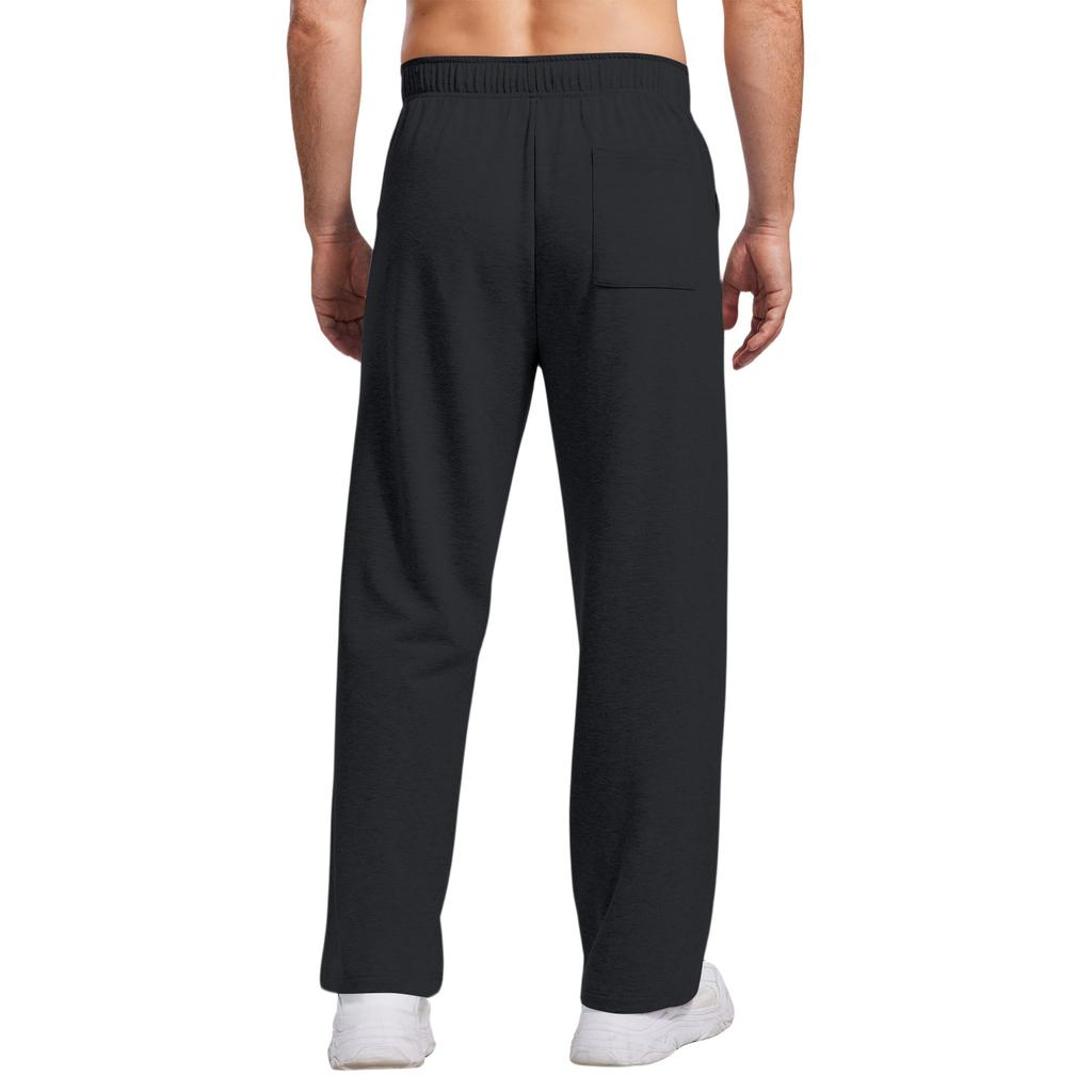 Men's Relaxed-Fit Casual Sweatpants With Stretch Waistband And Drawstring Yoga Pants