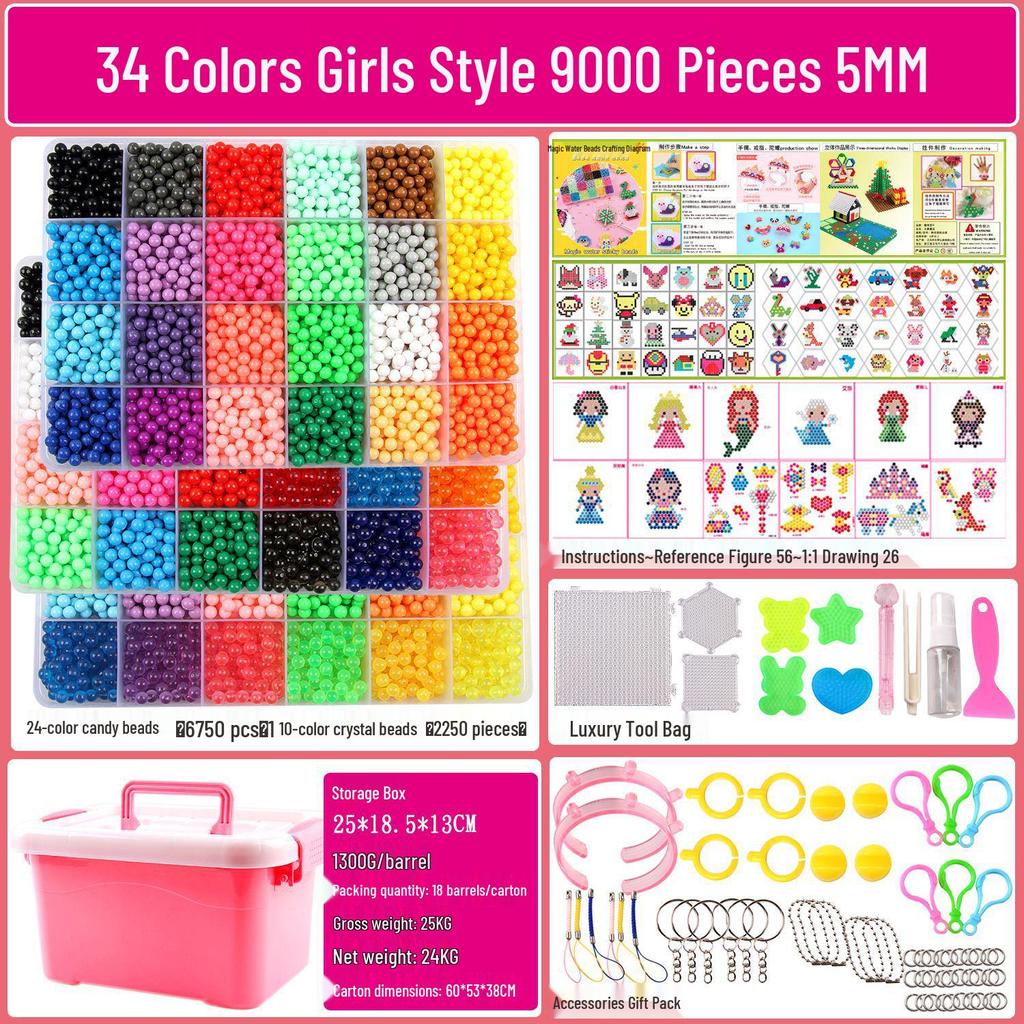 Mist Magic Water Soluble Sticky Beads DIY Handmade Toy