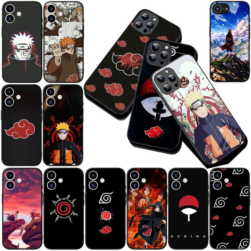 Cover for Samsung Galaxy S24 S25 S23 FE Ultra Plus S7 Edge S25+ S23+ A56 5G Casing Silicone Phone Case Akatsuki Narutos Pain
