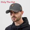 Fewk Spring Baseball Cap With Embroidered Shield Sun Protection For Casual Wear