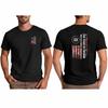 Double-Sided 250th Anniversary American Flag T-Shirt 1776-2026 Patriotic Graphic
