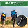 Outdoor Titanium Emergency Whistle Survival Safety MINI Whistle EDC Whistle Necklace Hiking Camping Trip Explore Survival 2025