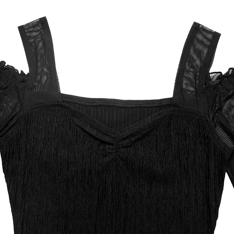 YYFS Damenmode Lässig Einfarbig Druck Frühling Herbst Langarm V-Ausschnitt Bodys