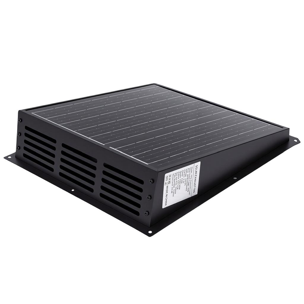 Solar Roof Ventilator Fan 430 CFM Solar Exhaust Fan IP67 Water Proof for Attic Garage RV Shed Chicken Coop