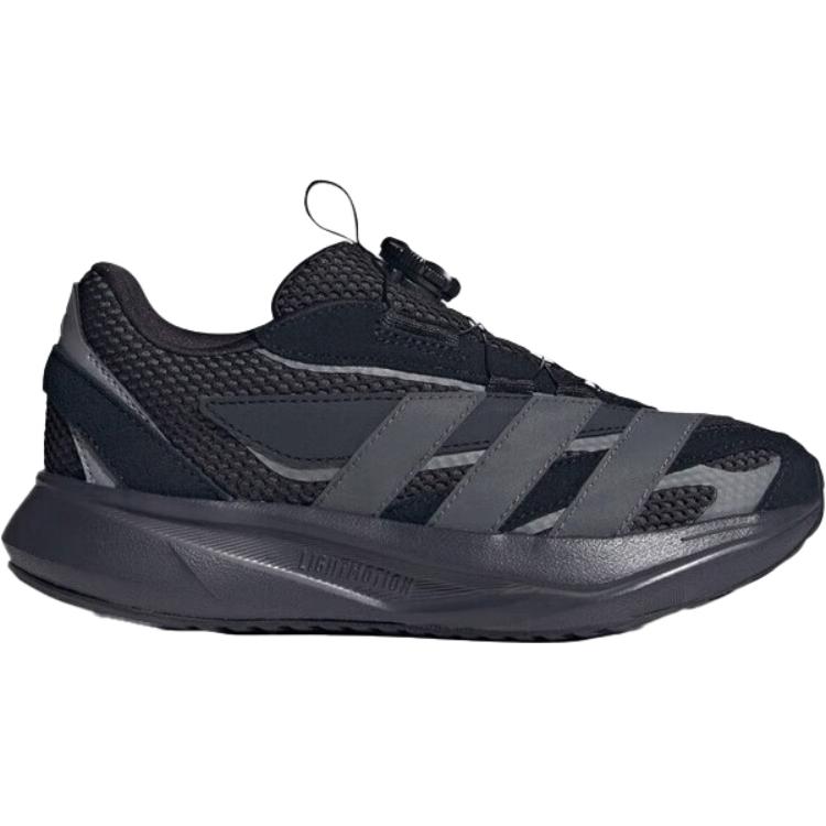 Adidas LIGHTBLAZE Low top Kids Lifestyle Shoes Black Teenagers Sneakers KJ6283