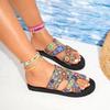 New Shoe Cover Toe One-foot Light and Comfortable Flat Fish-mouth Beach Cool Slippers Women's Shoes