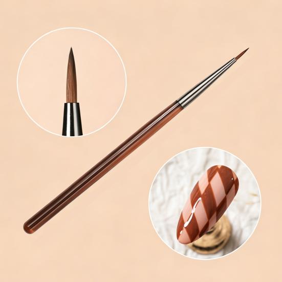 9Pcs/Set Nail Art Brushes Professional Multi-purpose Women Design Painting Brushes DIY Manicure Art Nail Extension Gel Builder Brush Pen