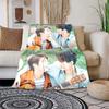 All Season Premium Fluffy Microfiber Blanket POP 2gether Pattern Flannel Blanket Warm Home Decor Boys Girls Warm Gifts