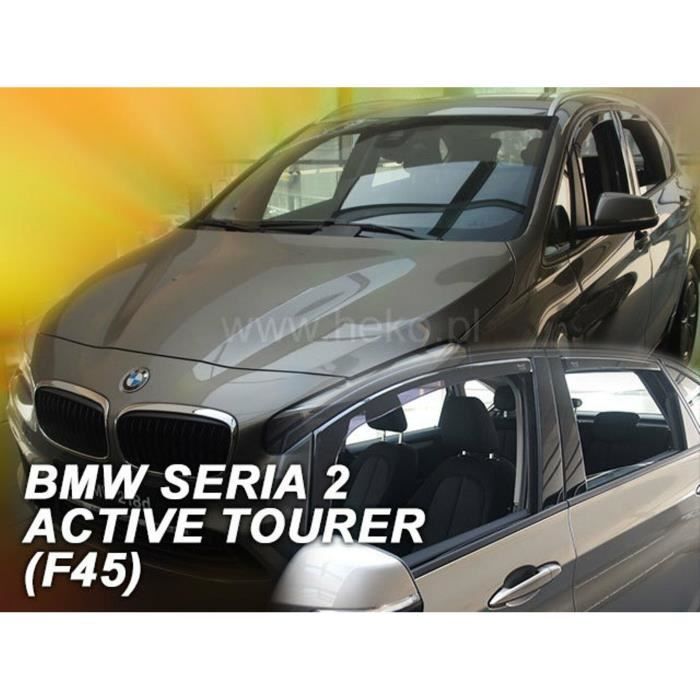 J&J AUTOMOTIVE | Heko Deflecteurs d'air Déflecteurs de Vent Pour Bmw 2 Série F45 depuis 2015