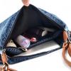 Denim Bag Women Commuter Crossbody Bag Multi-function Backpack
