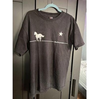 Retro Deftones lata 2000. White Pony Tour Męski Letni Nowy Casualowy Unisex T-shirt