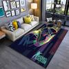 Colorful Michael Jackson Artwork suitable as a non-slip mat for the living room or bedroom sofa