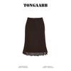 Tongaabb American Retro Sexy Mesh Skirt Women's Summer New Arrival High Waist Slim-Fit Skirt Bodycon Dress