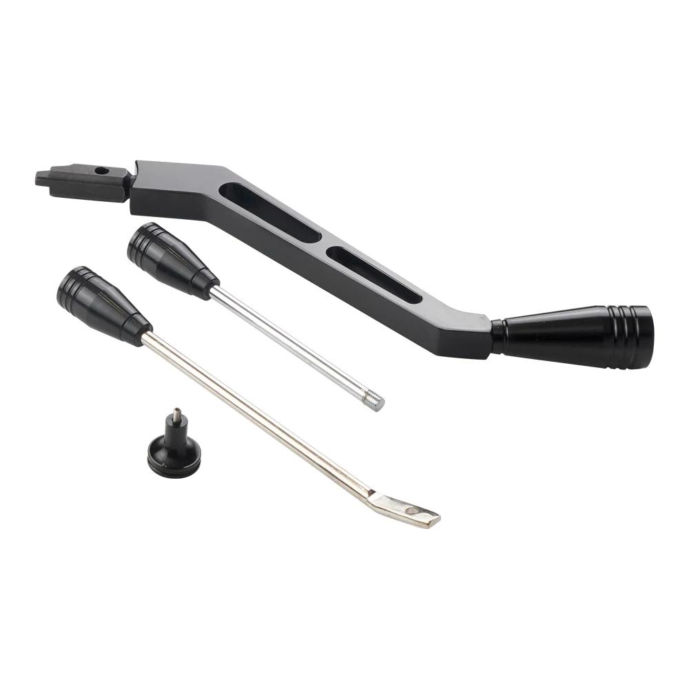 

Рычаг переключения передач, поворотный сигнал, аварийная сигнализация, наклонный комплект, ручка поворотника, полированная заготовка для колонки Olds Buick 1967-1994 из алюминиевого сплава GM чёрный