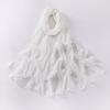 New monochrome chiffon hot diamond beads butterfly scarf female minority yarn headscarf straight hair