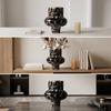 Flower Vase Resin with Wavy edge Decorative Vessel for Homeowners, Decorators, Living Room,