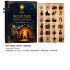 Holiday Countdown Gift Box 2026 Nativity Story Christmas Advent Calendar, 24 Days Calendar Daily Surprise Set with 2D Acrylic Religious Keepsake