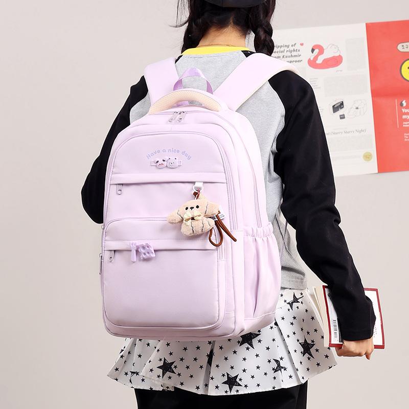 Lightweight Student Schoolbag Large Capacity Commuter Backpack