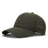 Cap Light Plate Large Brim Baseball Cap Fashion Quick-Drying Mesh Hat Outdoor Sunshade Sun Hat Print Embroidery