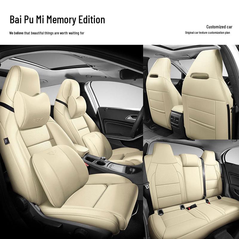 Genuine Leather Full Coverage Seat Cover for Buick Regal, Envision, LaCrosse, Encore, Excelle