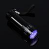  -bright UV flashlight with 9 LEDs, hand lamp, energy saving inspection glass for counterfeit banknotes