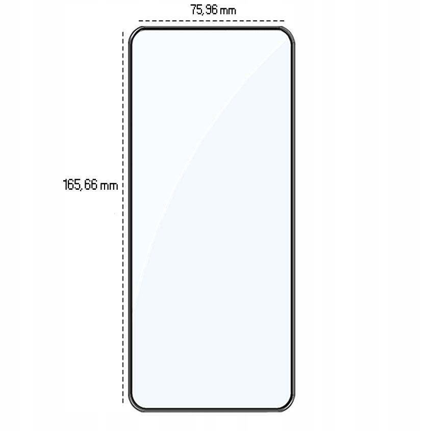 3x FULL SCREEN GLASS FOR XIAOMI REDMI NOTE 12 FULL TEMPERED GLASS 5D