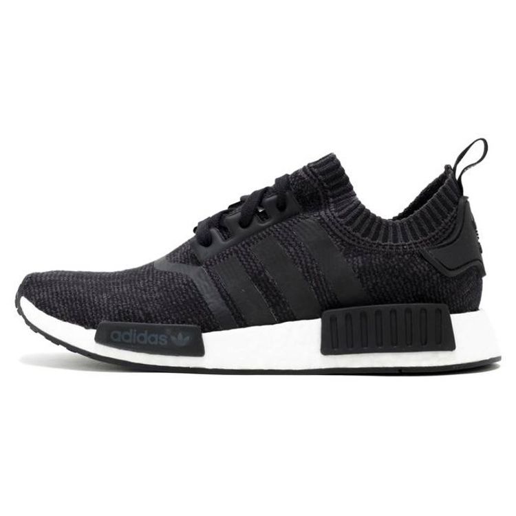 

Кроссовки унисекс adidas NMD_R1 PK Winter Wool Black Core-Black FTWR-White BB0679