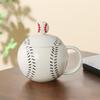 420ml Tea Cup Sports Theme Ceramic Mug Drinkware Baseball Cup  Gift for Baseball Lover