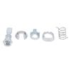 Left Right Door Lock Cylinder Repair Kit 6K3837223A Metal Door Lock Cylinder Barrel Repair Kit Replacement for Seat 2 3