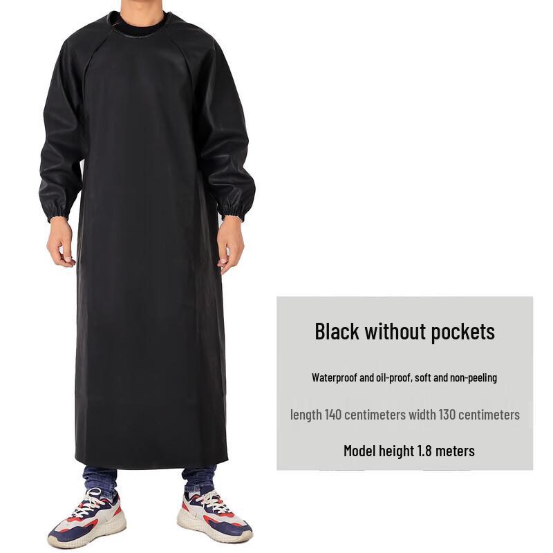 UD Leather Waterproof Long Sleeve Apron