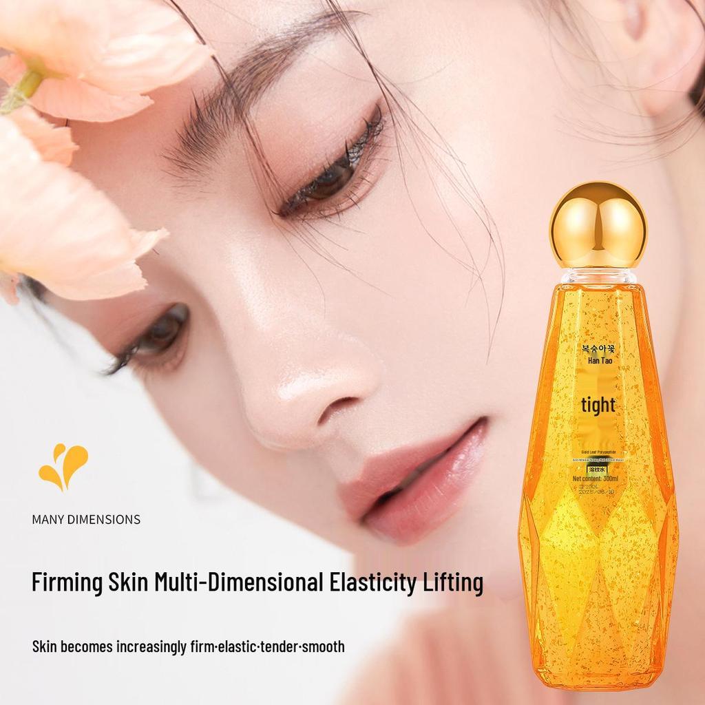 Han Tao Gold Foil Peptide Firming & Moisturizing Essence Toner for Soft, Silky Skin