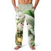 Men's Allover Printed Home Pants Sleeping Pajama Pants Long Pants Pajama Pants