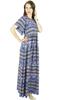 Bimba Women Black Classic Chic Style Maxi Dress Long Gown Elastic Waist
