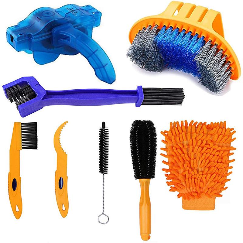 

Bicycle Chain Cleaner Set with Large Brush - Mountain Bike Maintenance Tools