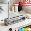 Electric Toothbrush Storage Holder Bathroom Organizer 4 Slots Toothbrush Rack Household Washroom Neat Space Arrangement Tool