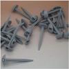 50pcs Plastic Tent Pegs Mushroom Domed Carpet Pegs Grey Garden Nails Hot Sale 95mm Tent
