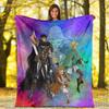 Berserk Printing Plush Blanket Adult Fashion Quilts Special Anime Flannel Home Office Washable Kids Sherpa Bedspread Cover