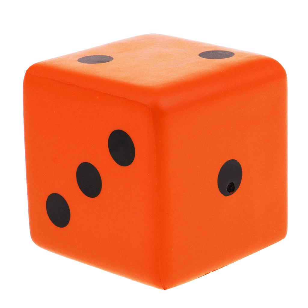 Buy Sponge Dice Foam Dot Dice Playing Dice for Math Teaching Vent Toy