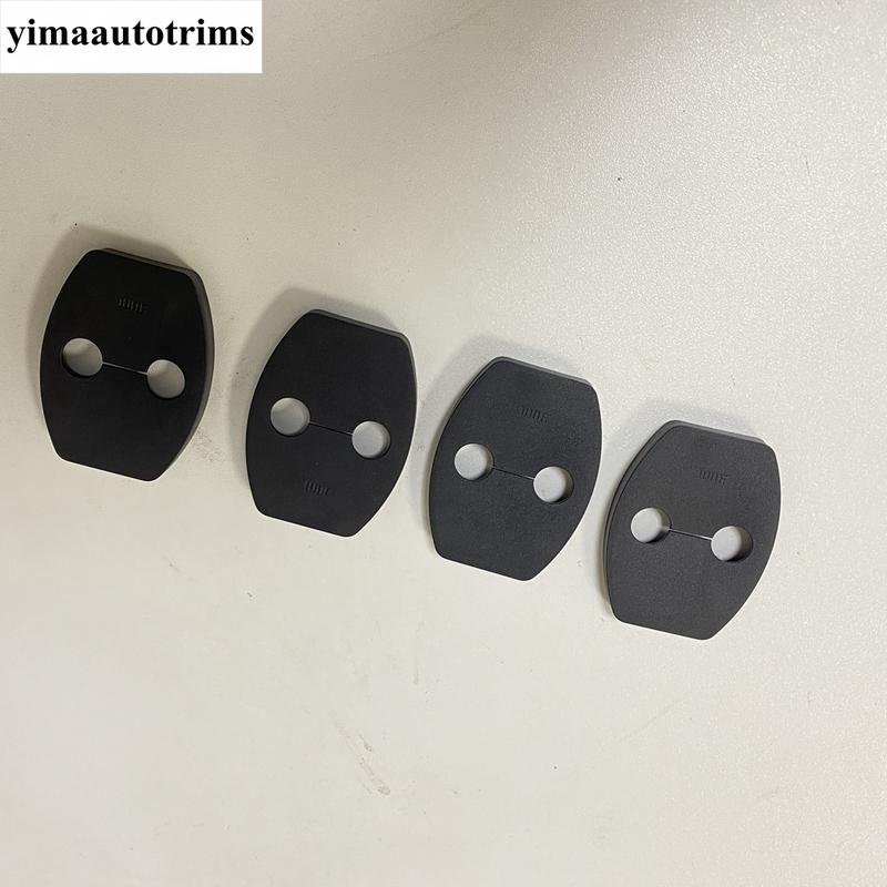 Car Door Lock Protector Cover Trim For Toyota Highlander 2013 - / Sienna 2014 - 2017 / Prado Fj150 2014 - Accessories