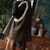 Johnature Women Vintage Print Floral Vests Coats Spring Chinese Style Warm Belt Female Coats