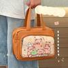 Large Capacity Impermeable Lunch Box Planner With Fun Animal Pattern Exemplary For Students Daily Meals