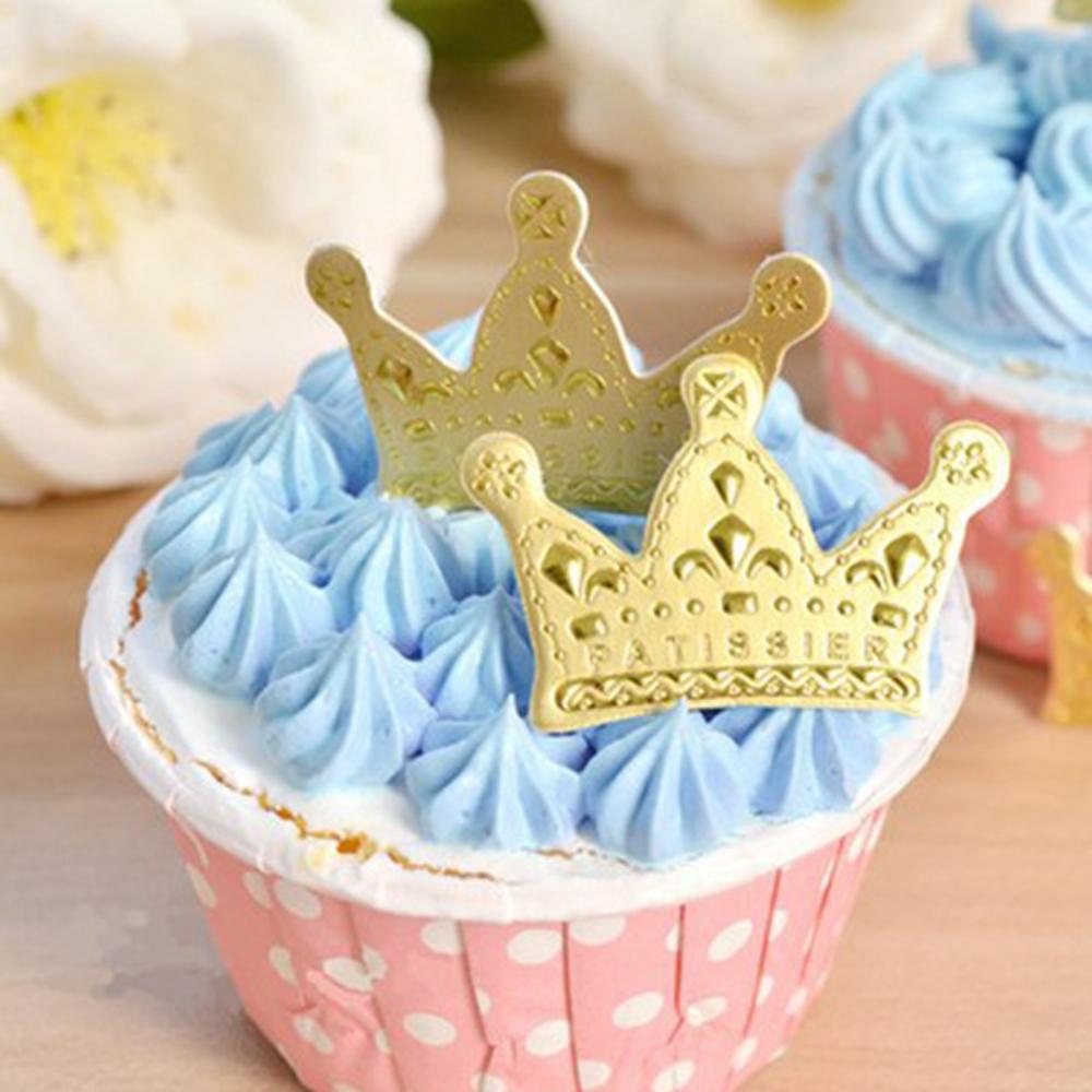 Bryllupstilbehør Festgaver Bursdagsdekorasjoner Kaketopp Kakeverktøy Cupcake-pinner Bakeutstyr